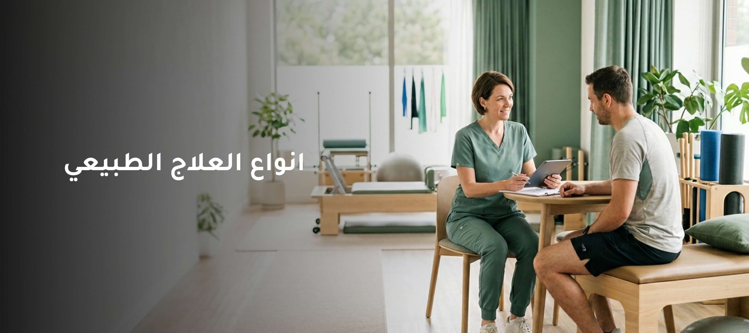 انواع العلاج الطبيعي